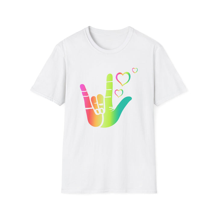 ASL I Love You Sign Language T-Shirt