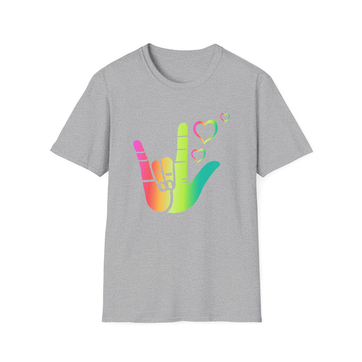ASL I Love You Sign Language T-Shirt