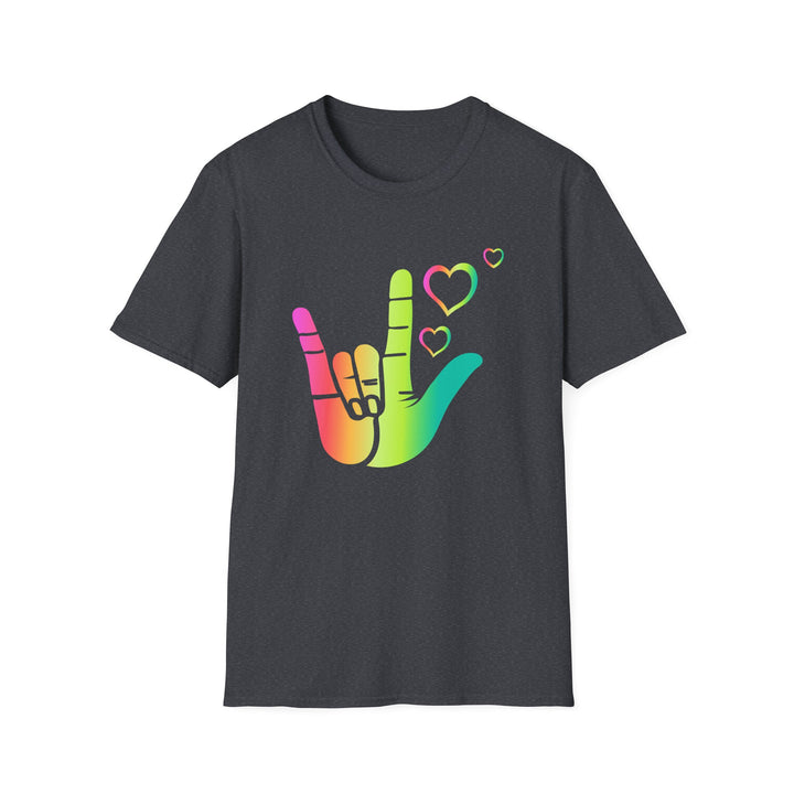 ASL I Love You Sign Language T-Shirt